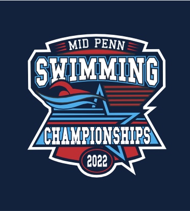 SWIMMING 2022 CHAMPIONSHIP PRINTABLE LOGO DESIGN